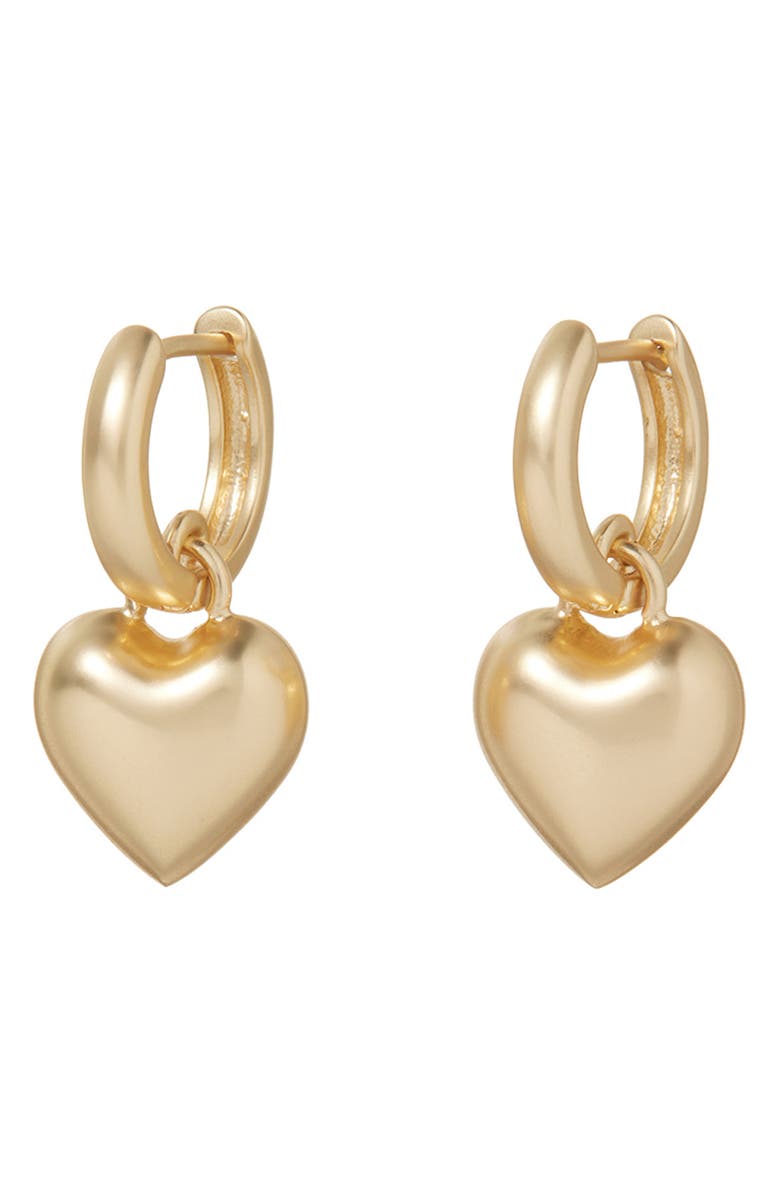 ROXANNE ASSOULIN The Itsy Bitsy Heart Earrings, Main, color, Gold