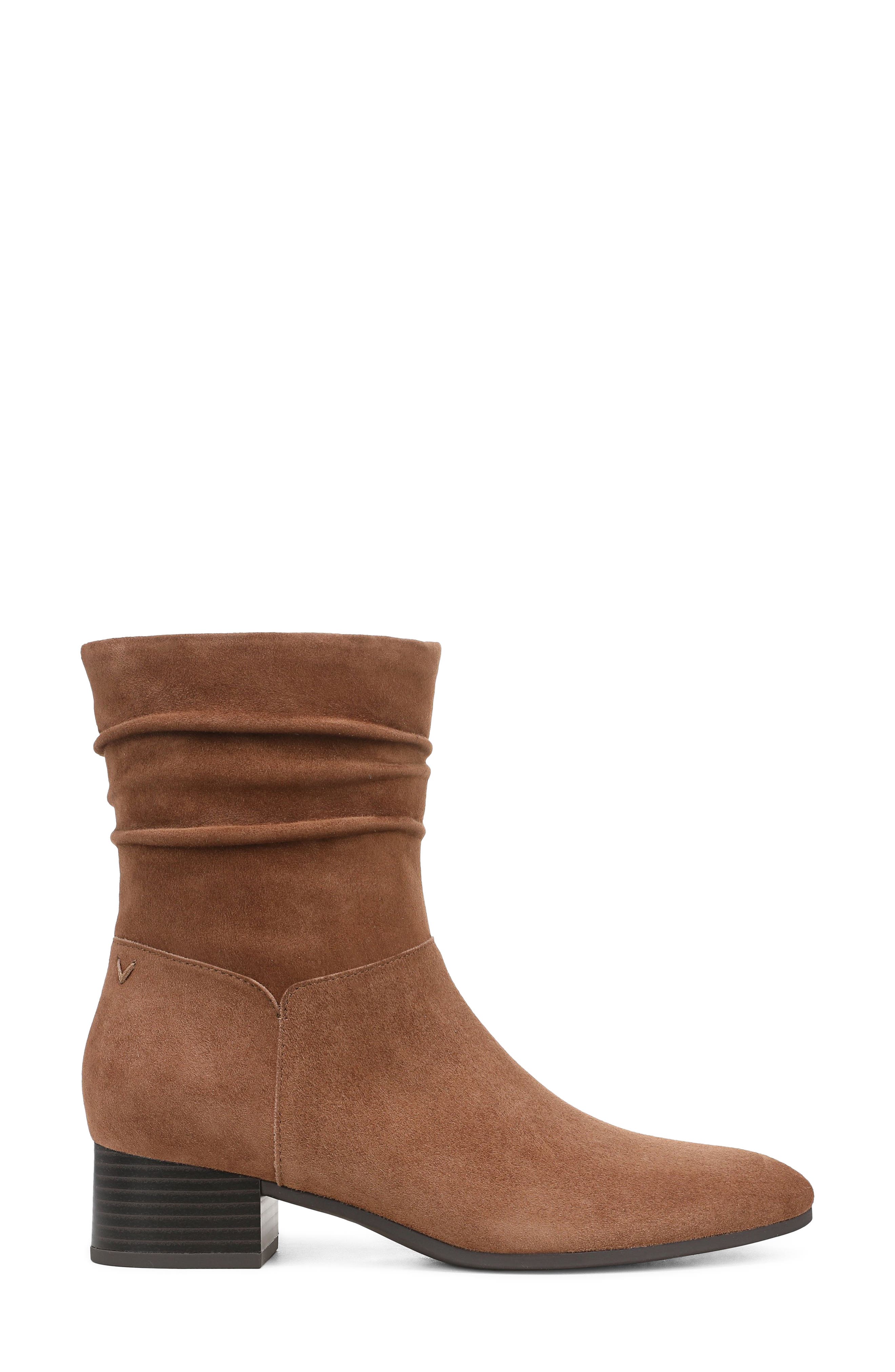 Remi Leather Boot, Alternate, color, HAZELNUT SUEDE