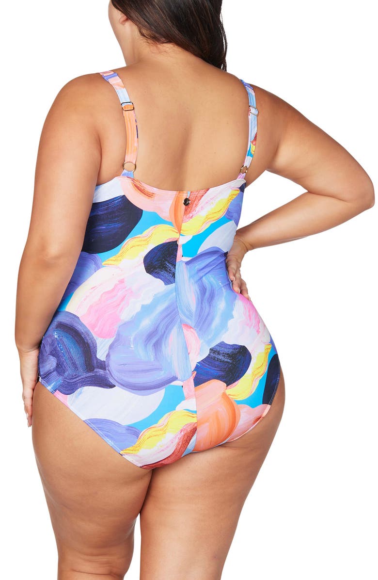 Artesands Arte a La Rue Monet D- & DD-Cup One-Piece Underwire Swimsuit, Alternate, color,