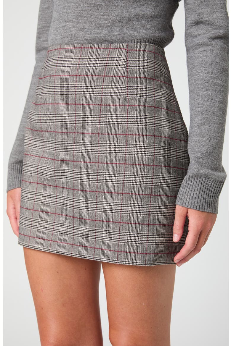 Leonie Tartan Plaid Miniskirt, Alternate, color, LEONIE PLAID