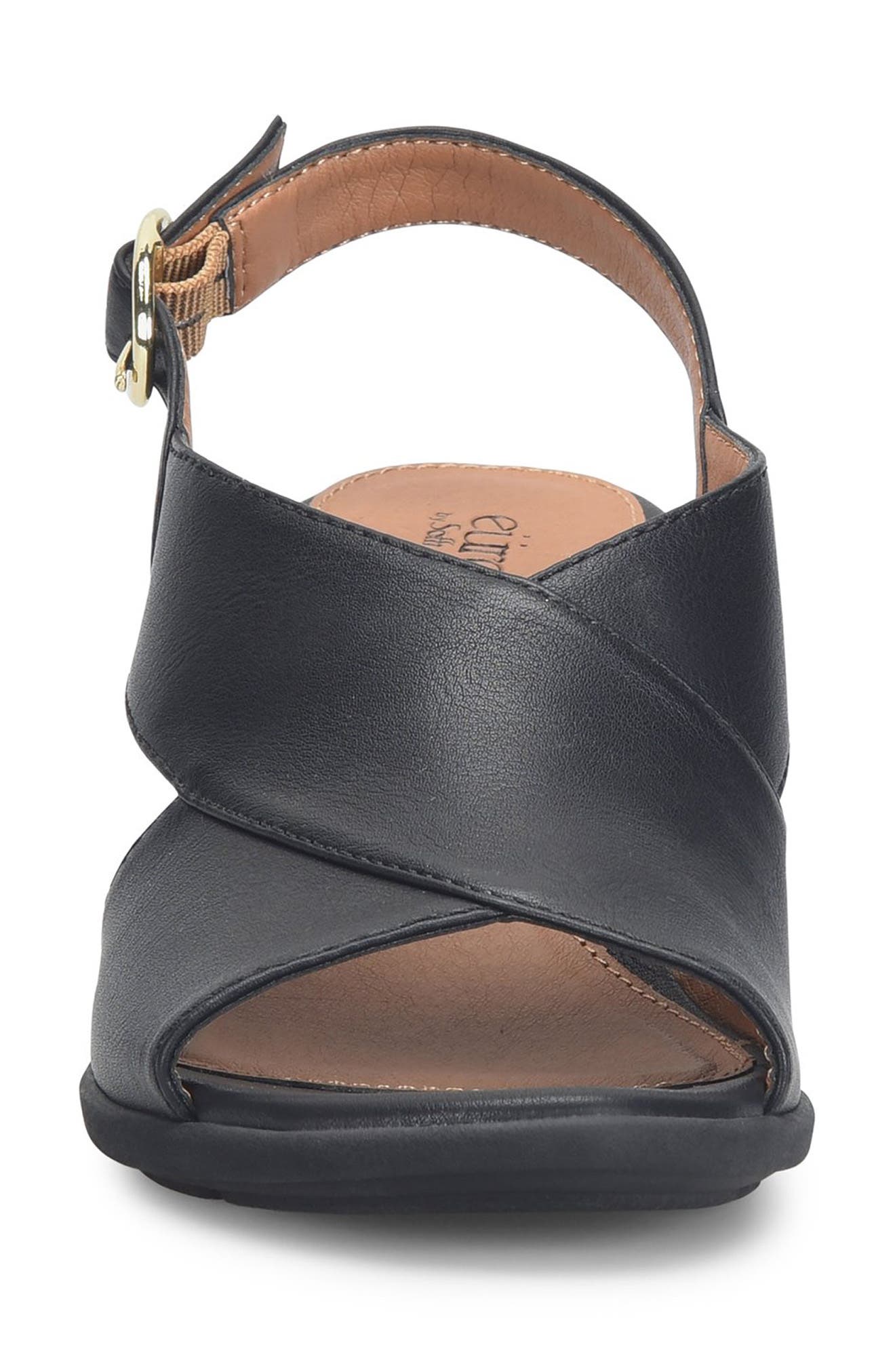 EUROSOFT Kylie Slingback Sandal, Alternate, color, Black