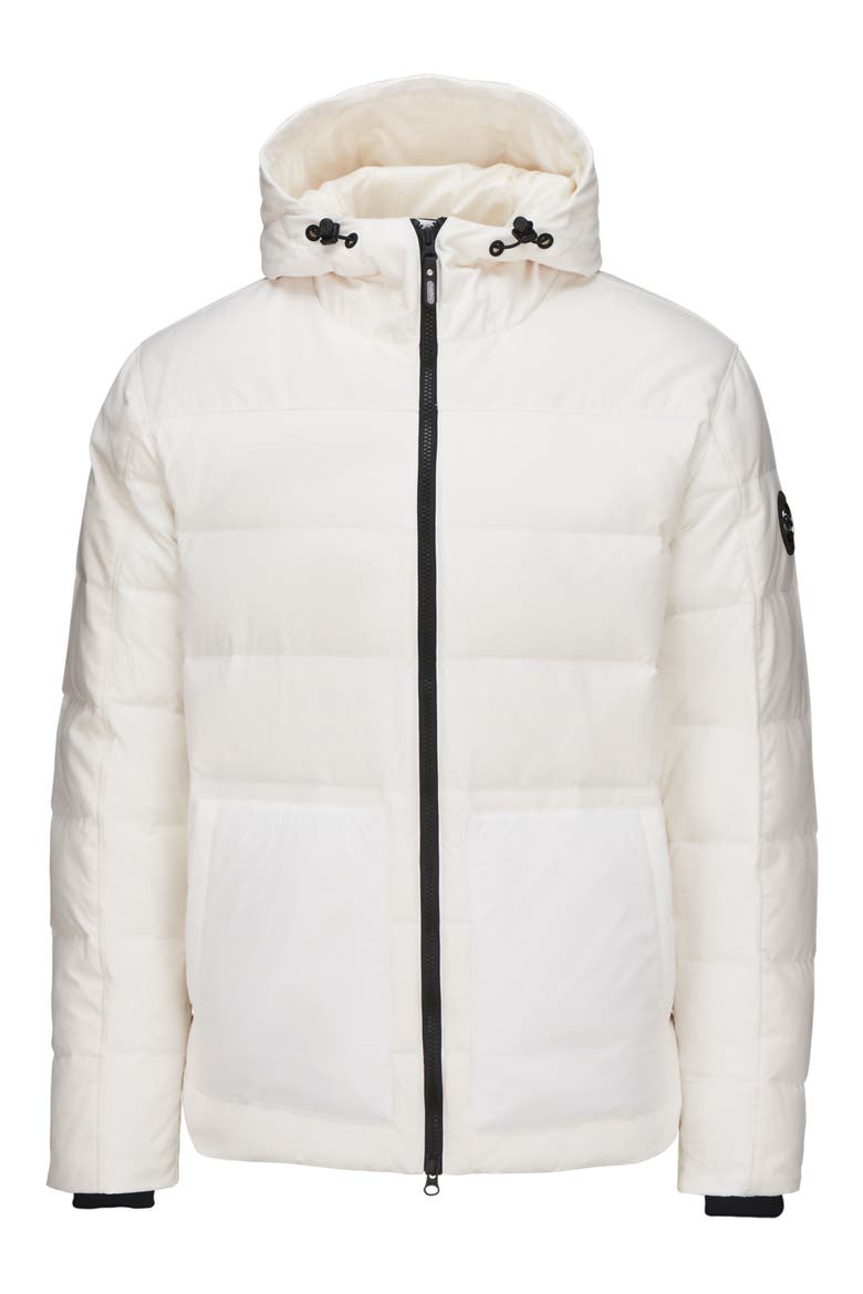 Verbier Water Repellent Puffer Jacket, Main, color, WHITE