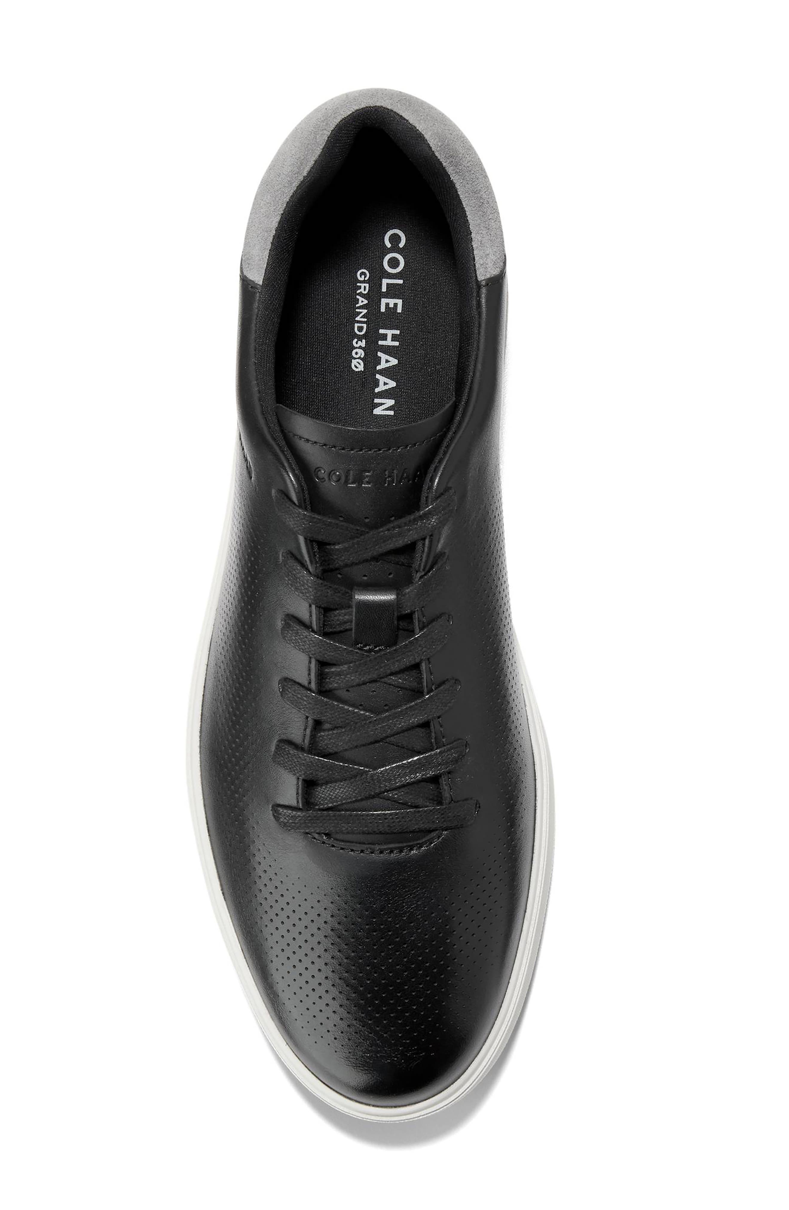 Cole Haan GrandPro Angleace Sneaker, Alternate, color, Black/ Sea Stone/ Glacier Gray