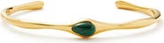Missoma Malachite Cuff Bracelet