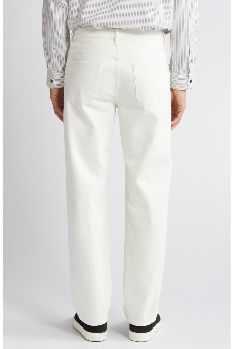The Straight Leg Jeans, Alternate, color, OFF WHITE