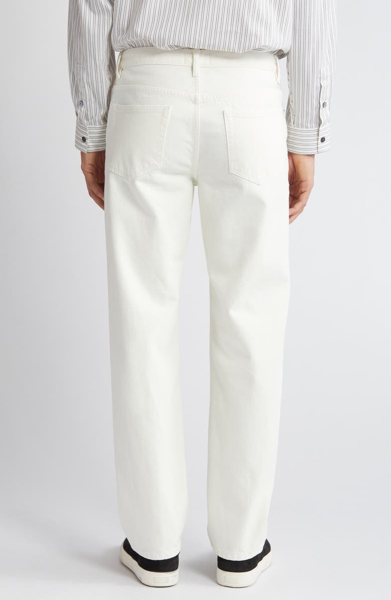 FRAME The Straight Leg Jeans, Alternate, color, Off White