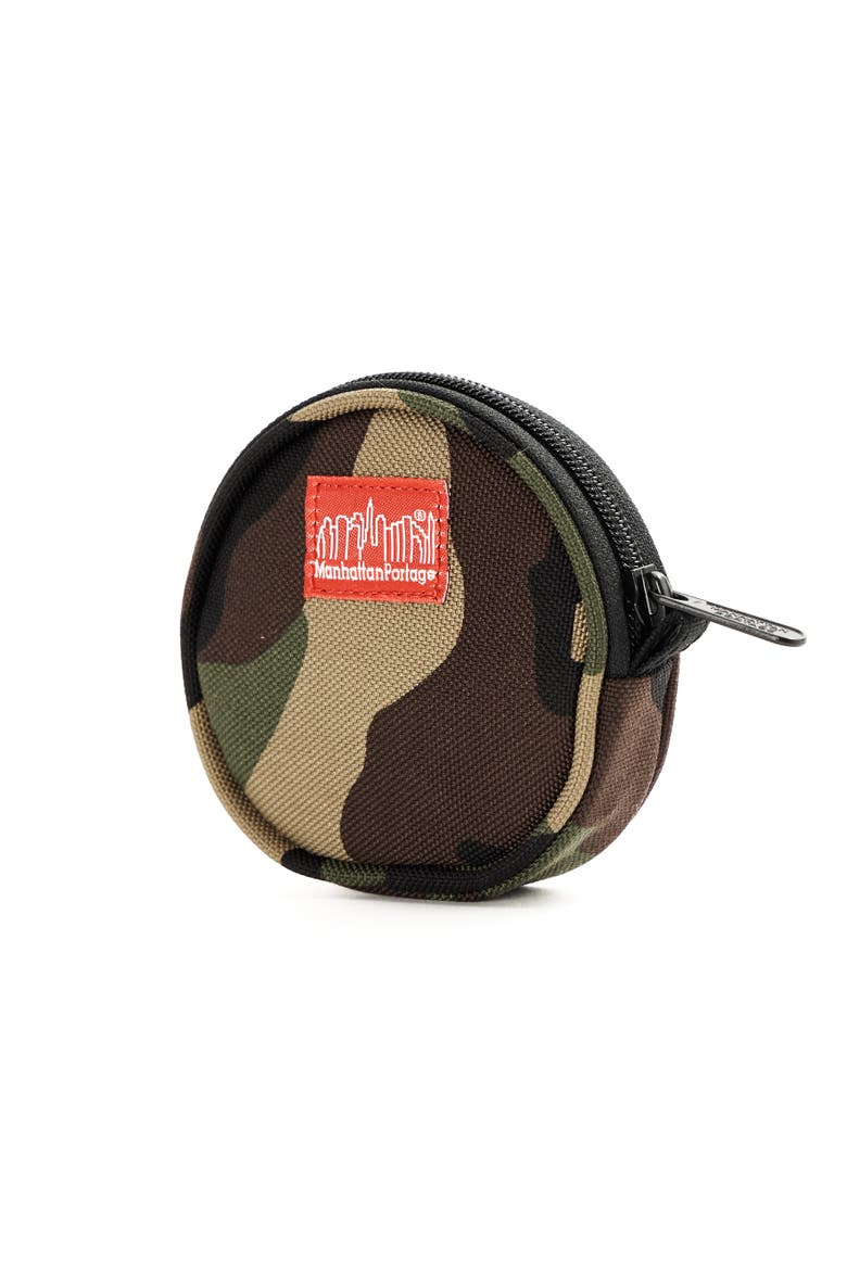 Ellington Circle Coin Purse, Alternate, color, Camouflage