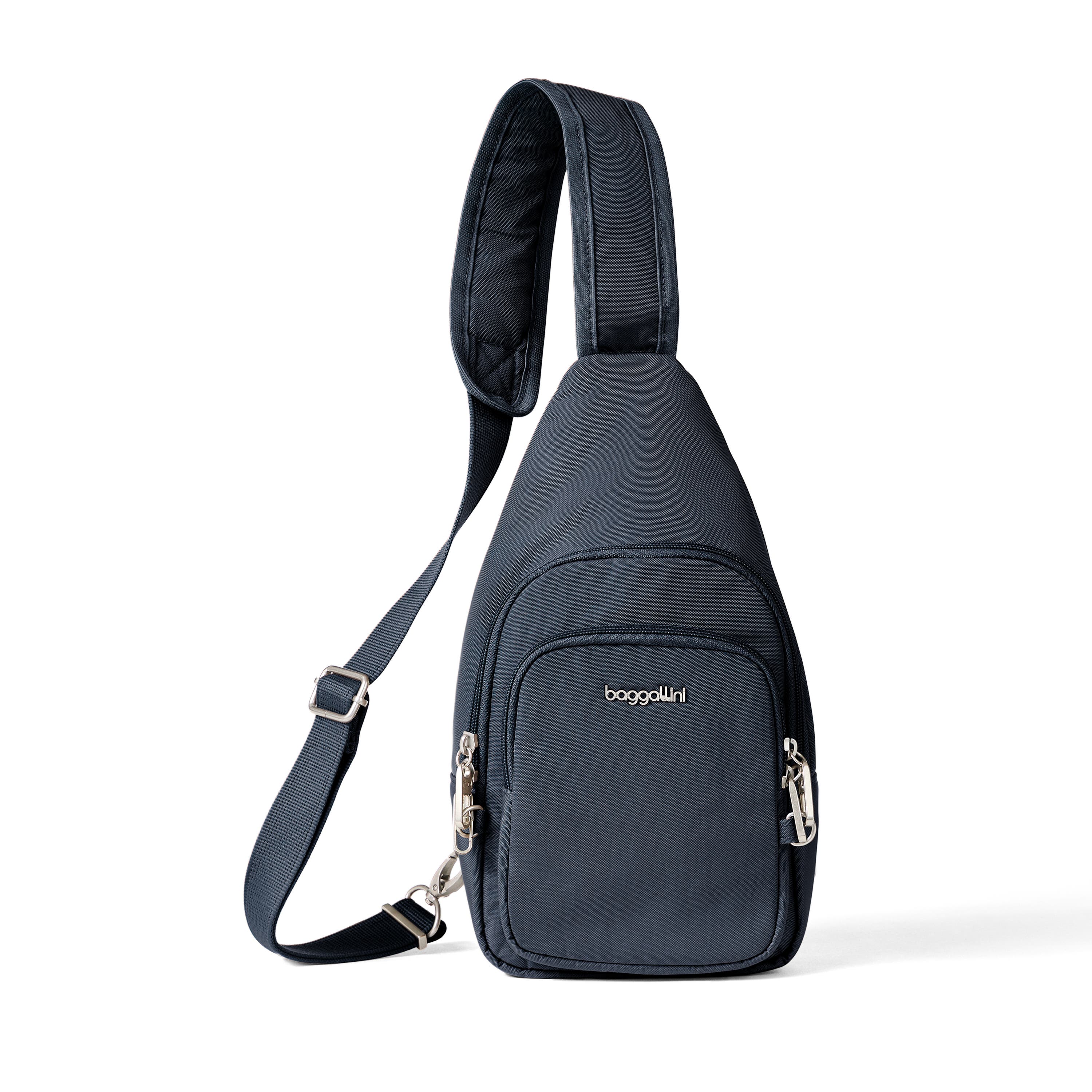 Securtex Classic Anti-Theft Daytripper Sling Bag, Main, color, French Navy