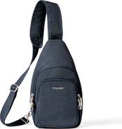 baggallini Securtex Classic Anti-Theft Daytripper Sling Bag