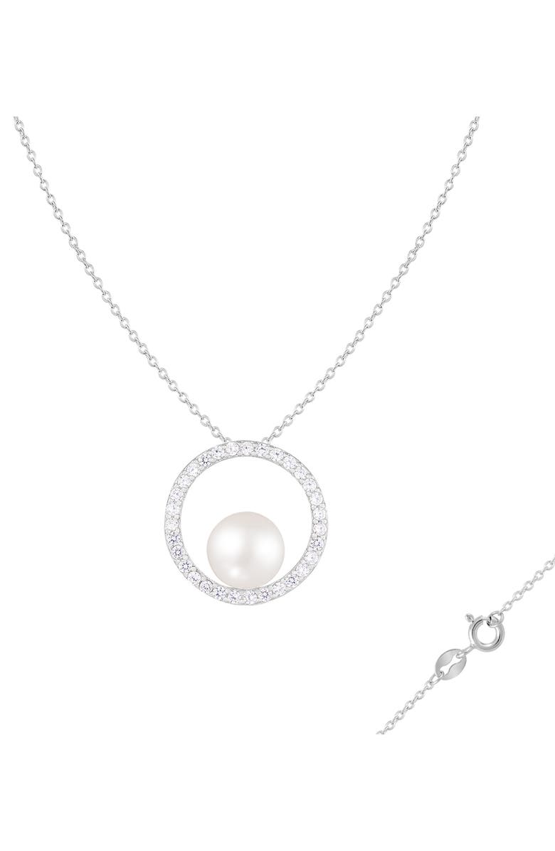 SPLENDID PEARLS Freshwater Pearl Pendant Necklace, Alternate, color, 