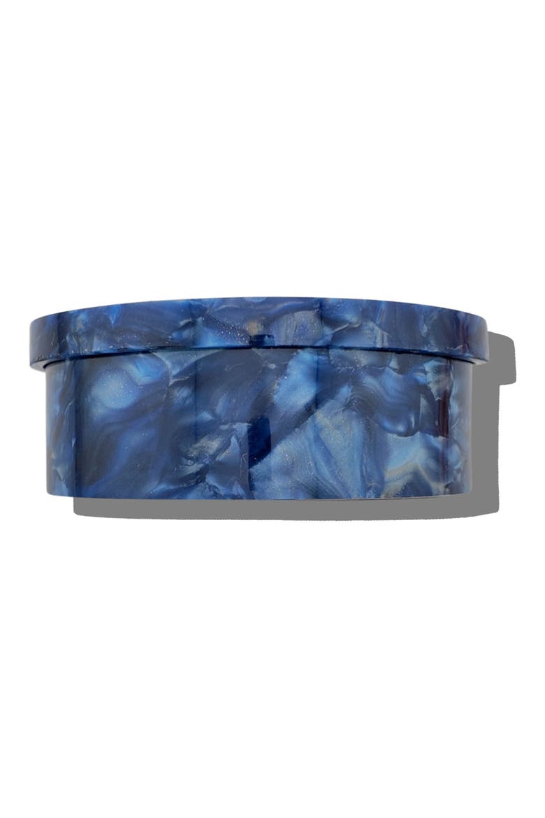 Hand-Painted Caviar Trinket Box, Alternate, color, BLUE