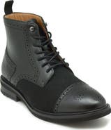 La Milano Questo Brogue Combat Boot