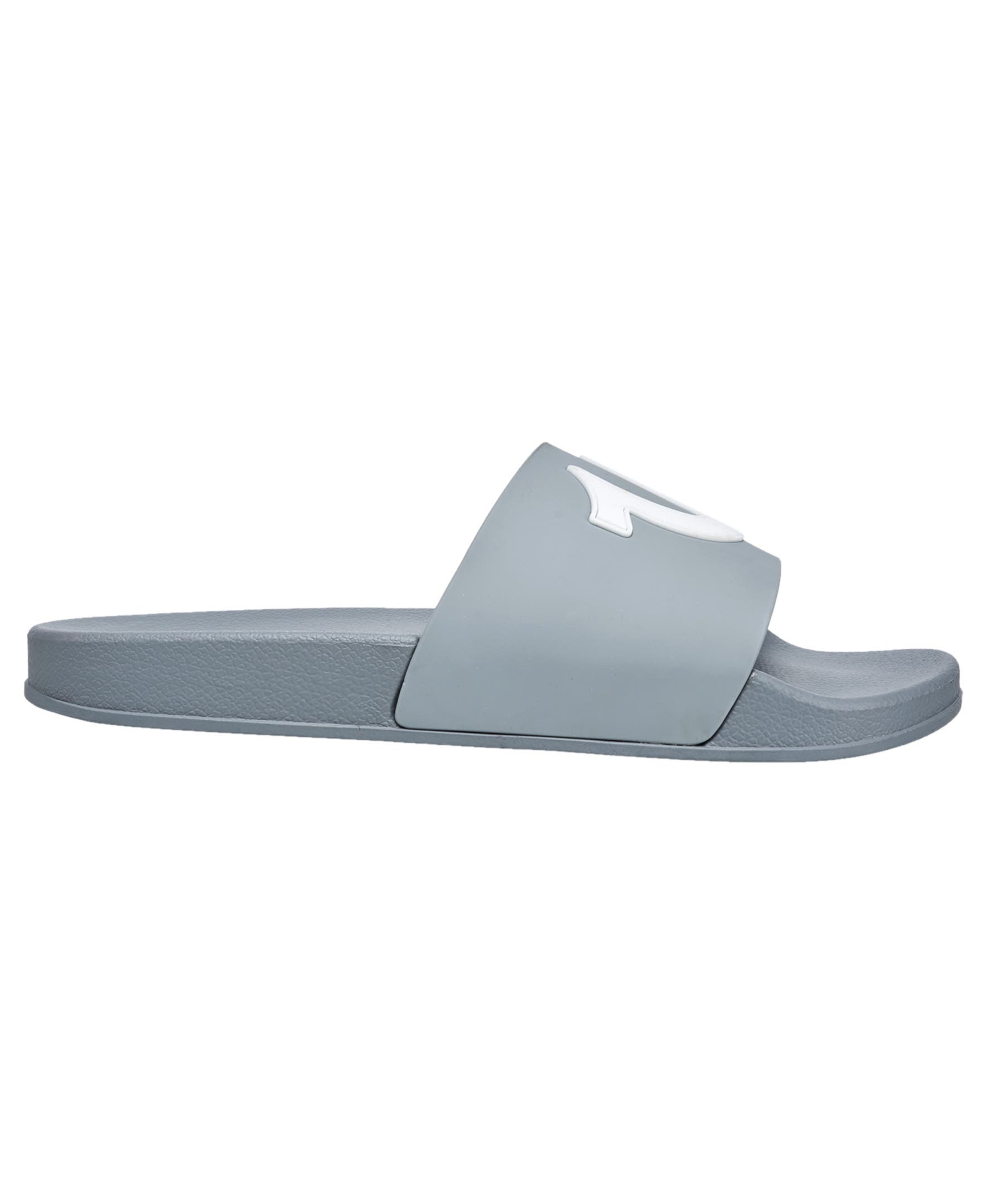 True Religion 112 Logo Slide, Alternate, color, Gray