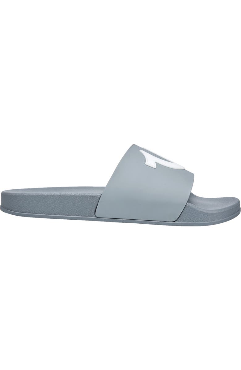 True Religion 112 Logo Slide, Alternate, color, Gray