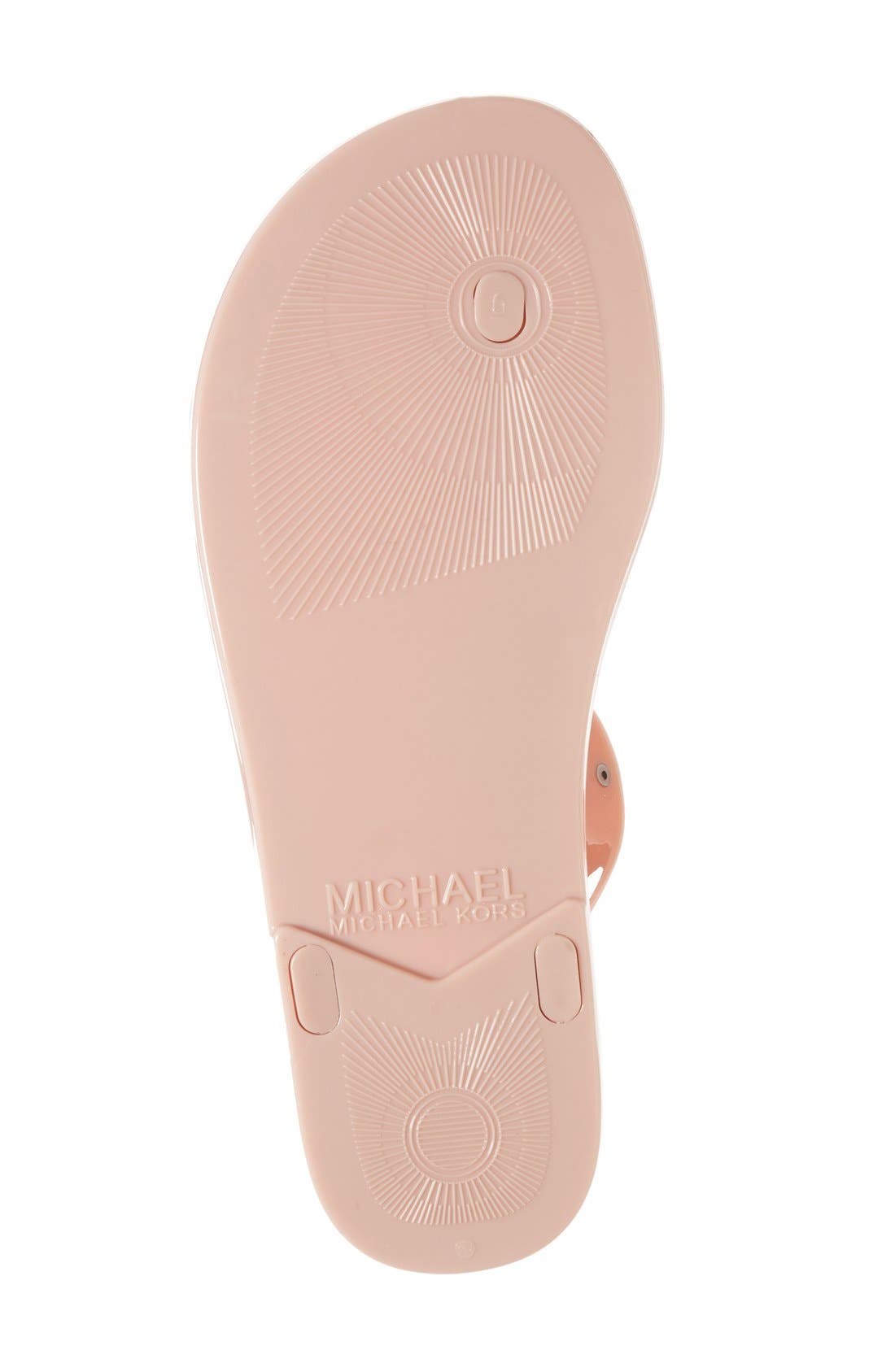 'Plate' Sandal, Alternate, color, PALE PINK