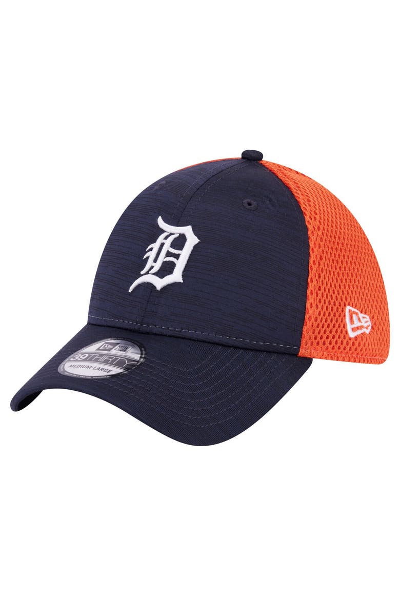 Men's New Era Navy Detroit Tigers Neo 39THIRTY Flex Hat, Main, color, Navy