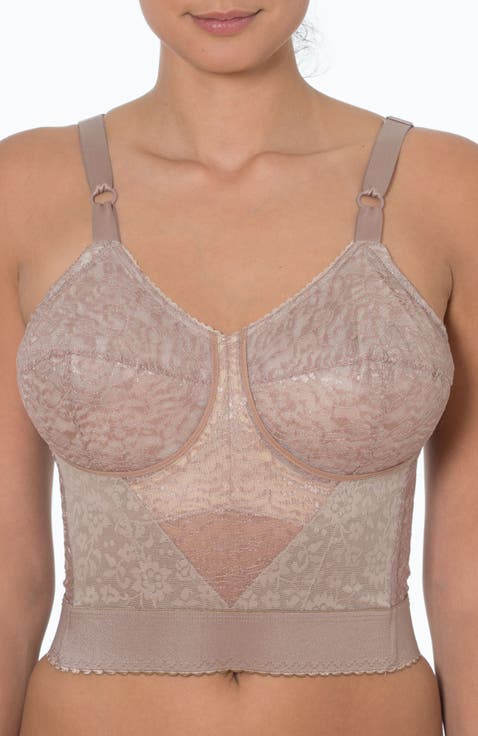 Longline Wireless Shaping Bra with Expandable Cups