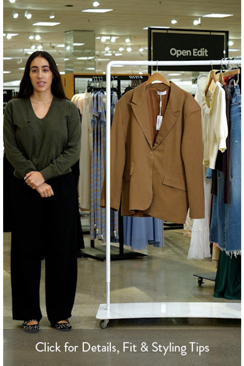 Tove Tie Back Blazer video
