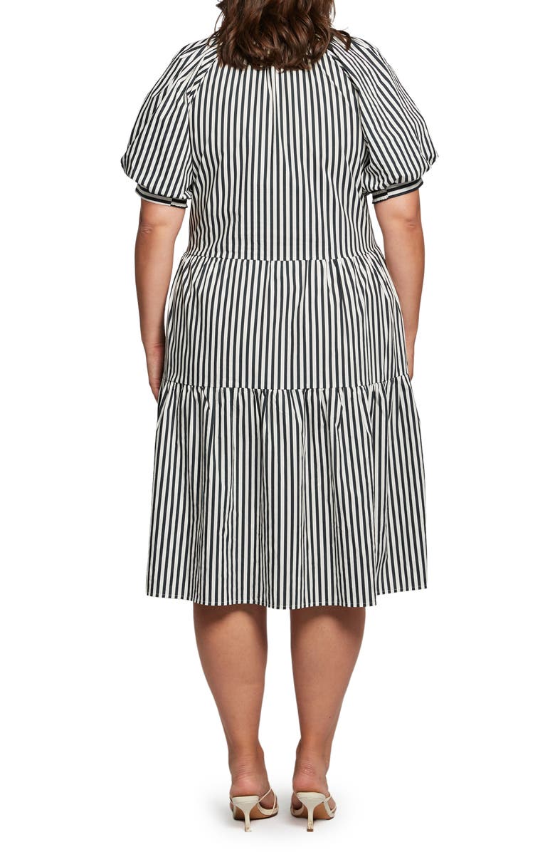 Estelle Dominica Stripe Midi Dress, Alternate, color,
