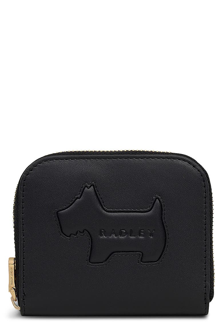 Hadley Lane Leather Wallet, Main, color, BLACK