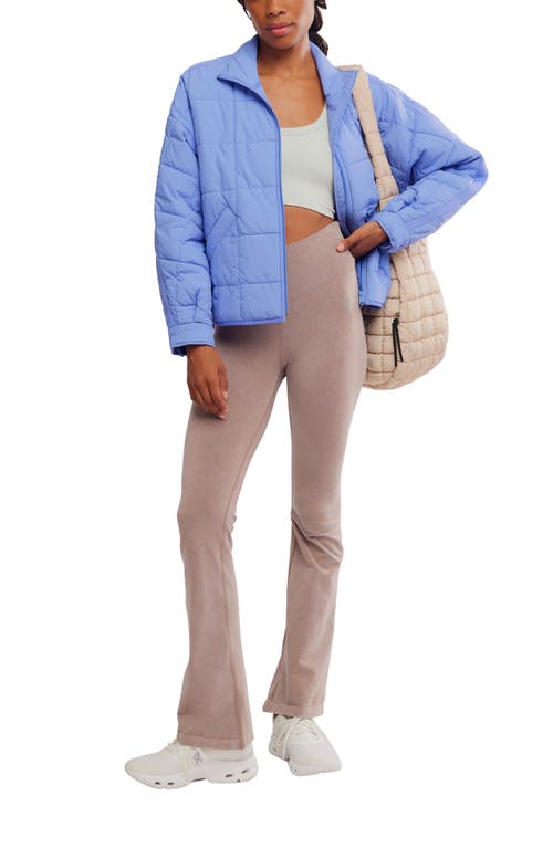 Free People Fp Movement Pippa Packable Puffer Jacket In Blue