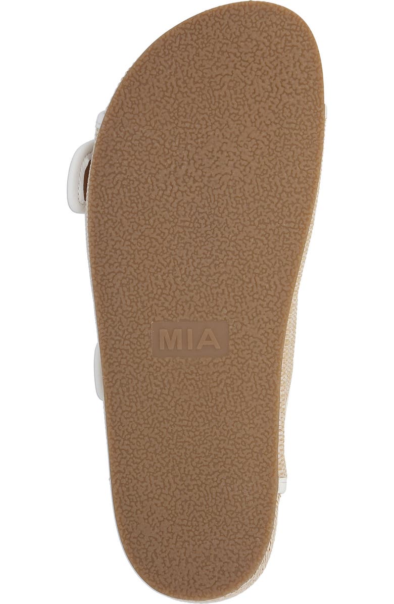 MIA Gazell Two-Strap Sandal, Alternate, color, Natural/ White