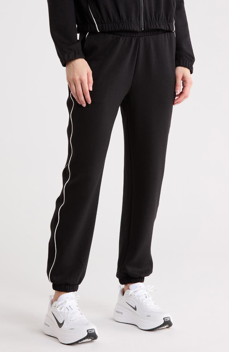 90 DEGREE BY REFLEX Softlite New Flow Joggers, Main, color, Black-White