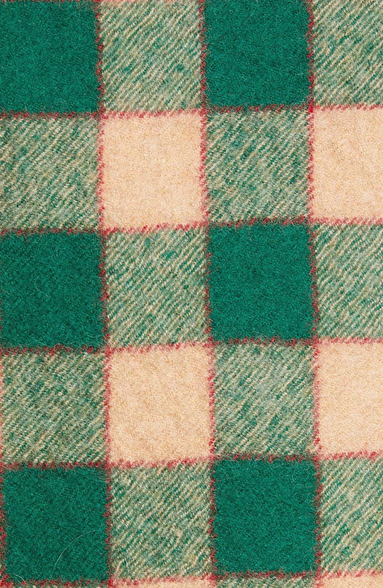 Smythe Plaid Wool Hunting Jacket, Alternate, color, Kelly Green Buffalo Check