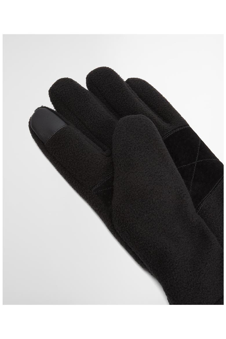 Coalford Fleece Gloves, Alternate, color, BLACK