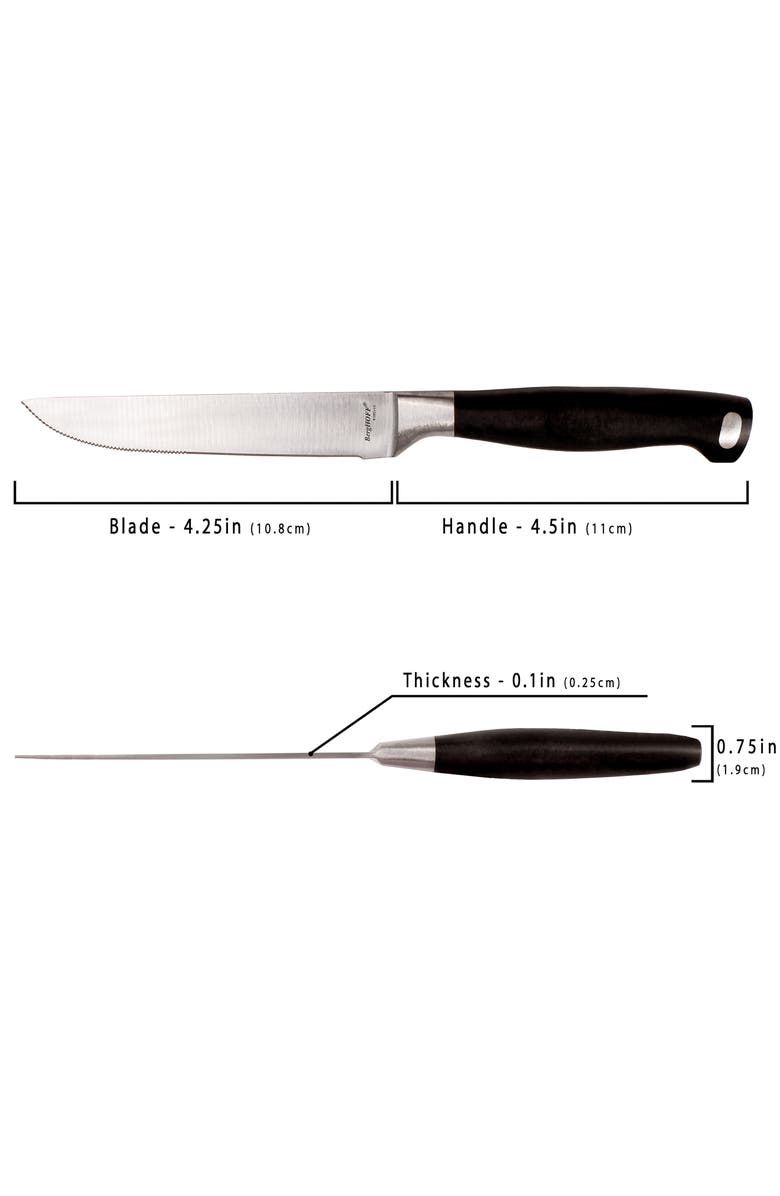 BergHOFF 7-Piece Stainless Steel Steak Knife Set, Alternate, color, Silver