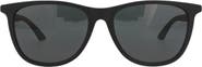 Montblanc 56mm Square Sunglasses