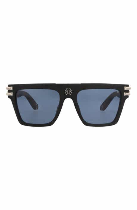 PHILIPP PLEIN 56mm Square Sunglasses