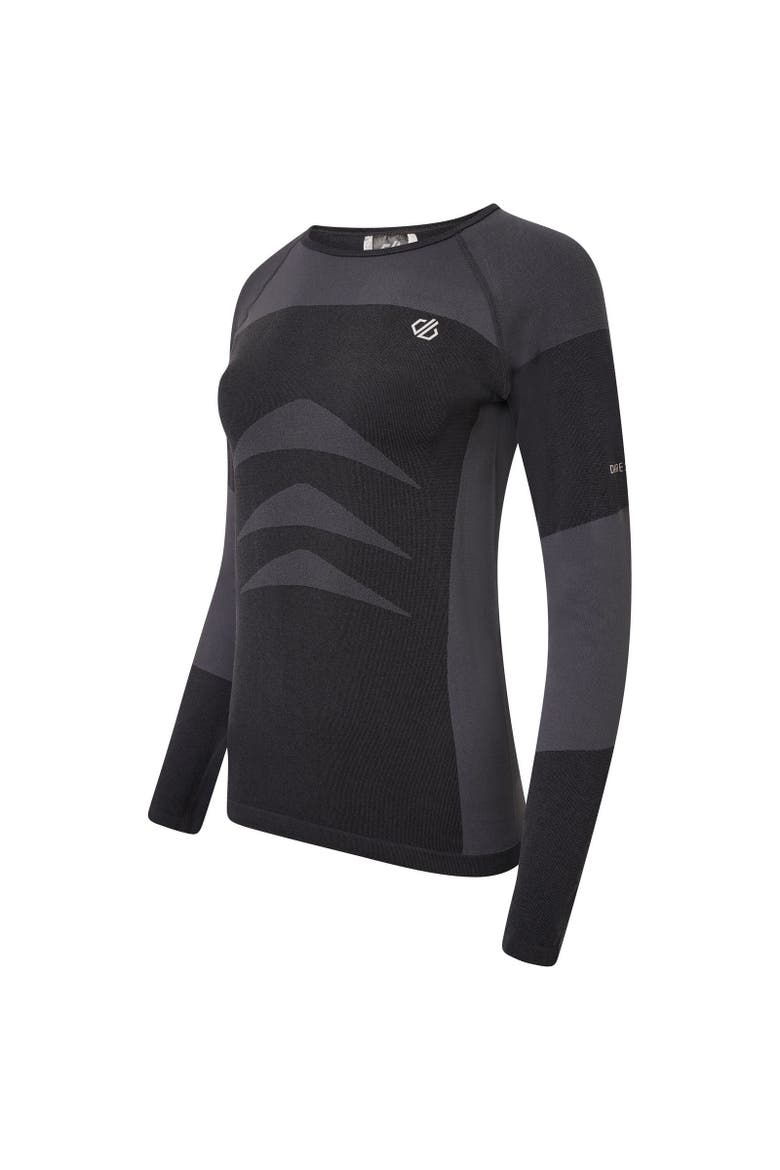 In The Zone Ii Long-sleeved Base Layer Top, Alternate, color, Black