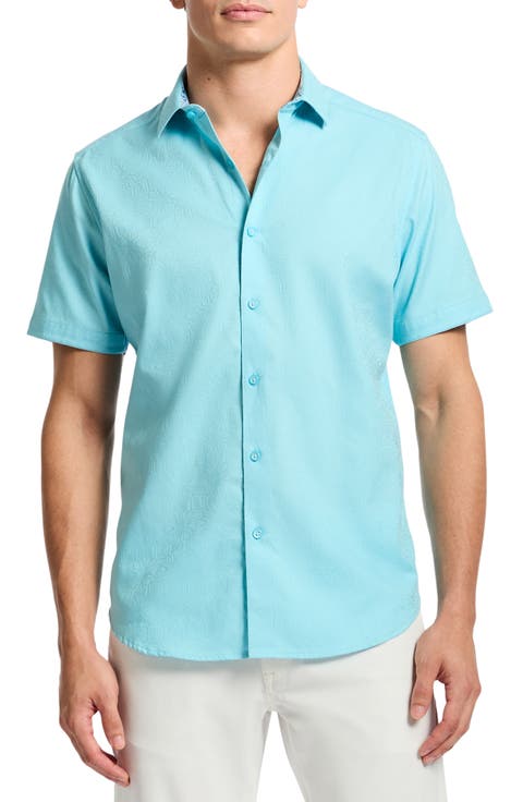 Odyssey Short Sleeve Button Up Shirt