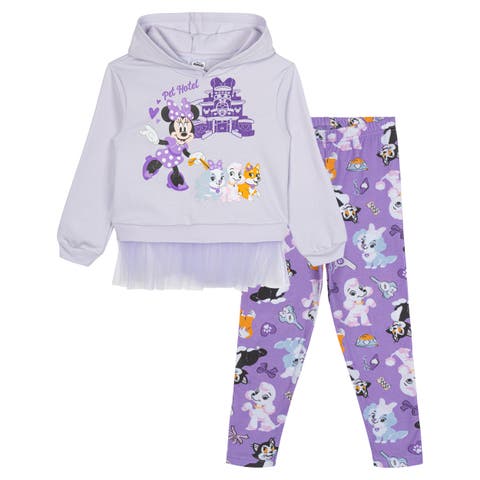 Minnie Mouse 2-Piece Fleece Hoodie and Leggings Set