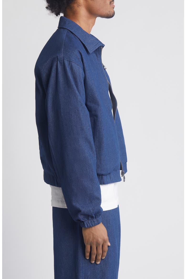 Angels Among Us Reversible Denim Jacket, Alternate, color, INDIGO DENIM/ BLACK