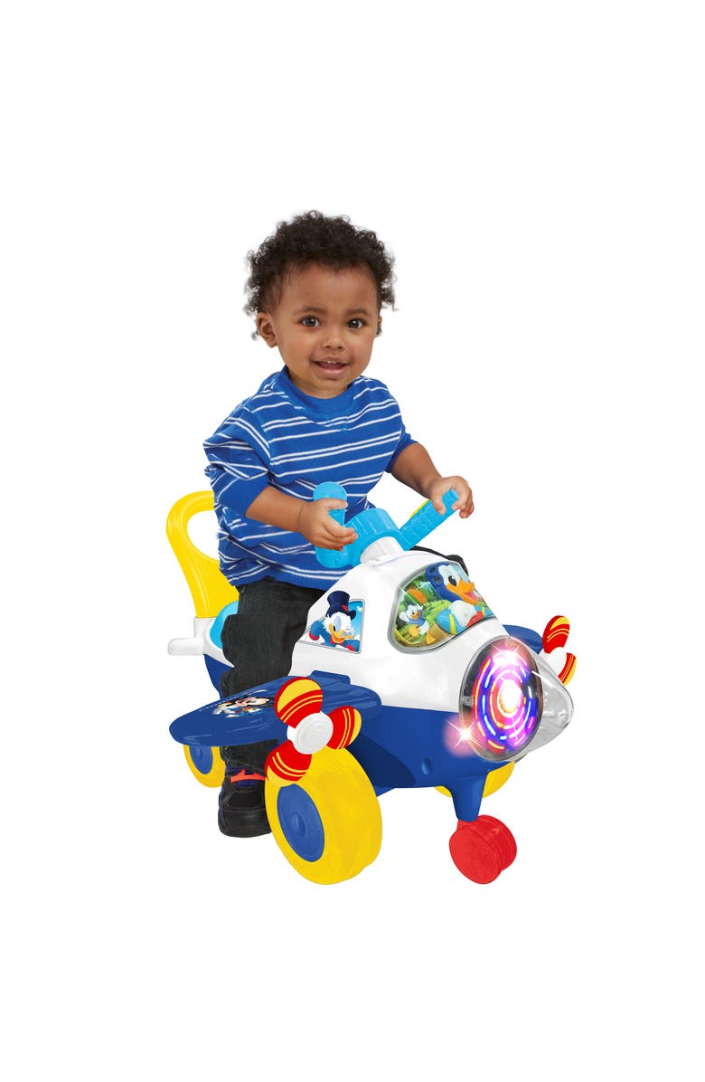 Kiddieland Activity Plane Donald Duck Disney, 12Mo+, Alternate, color, Multicolored