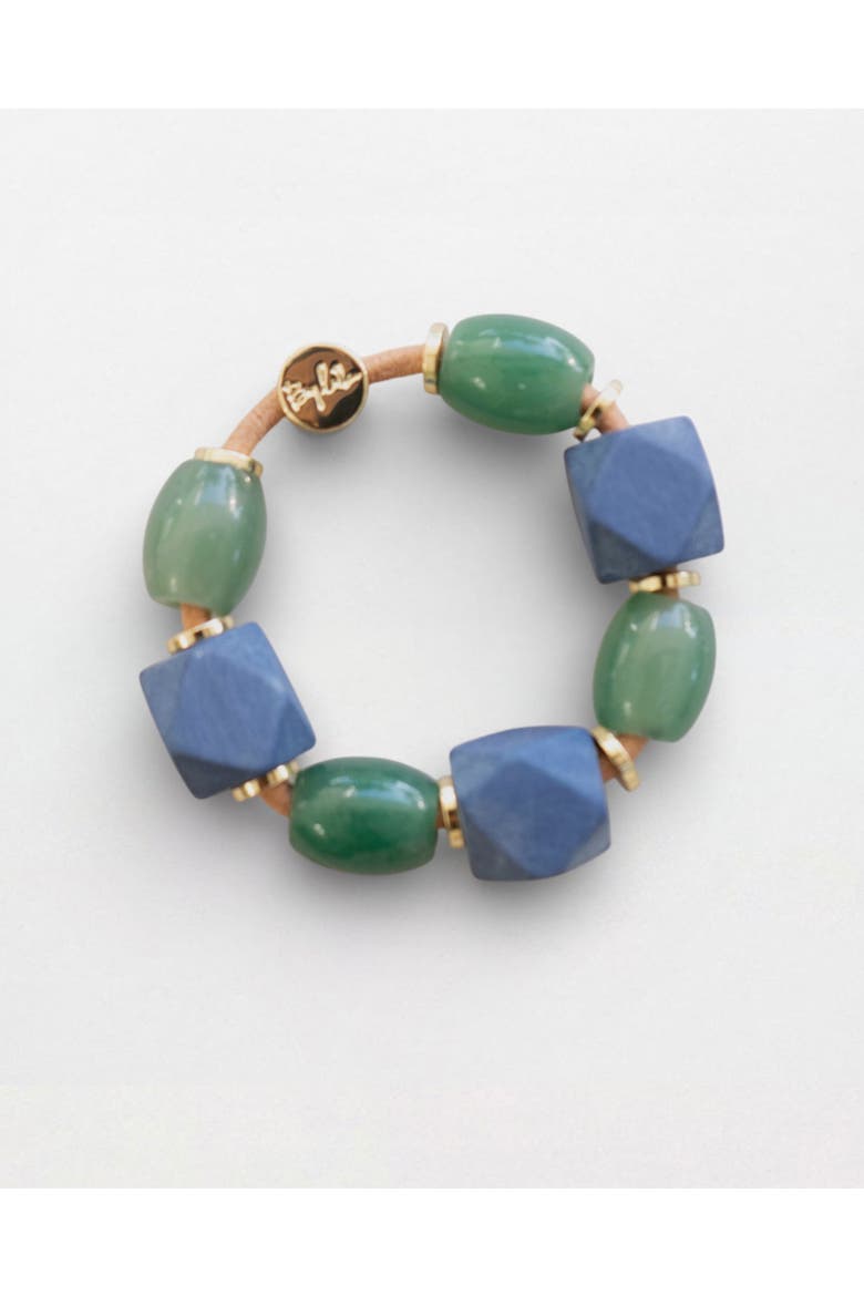 Apollo Capsule Bracelet Hairtie, Main, color, Jade