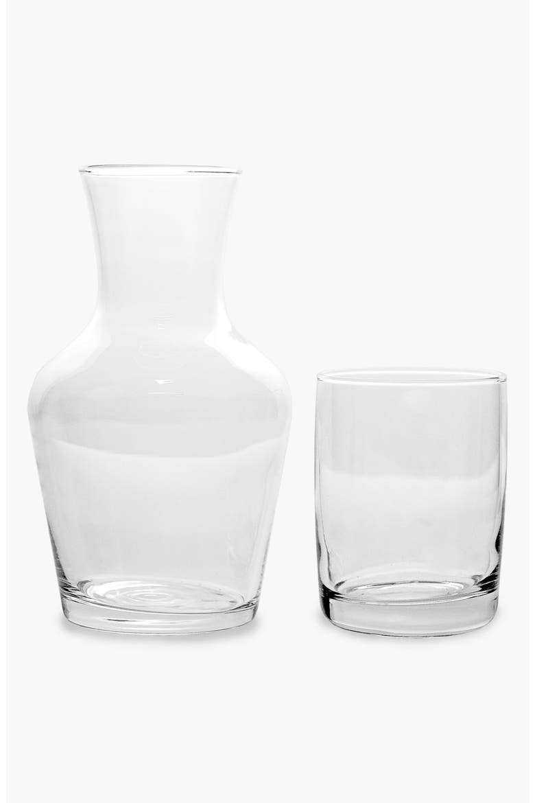 Monogram Bedside Water Carafe Set, Alternate, color, BLANK