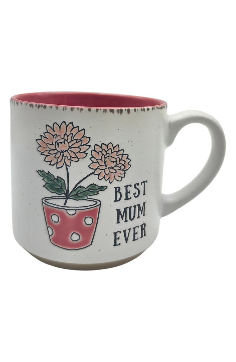 SPECTRUM Best Mum Ever Mug, Alternate, color, Cream