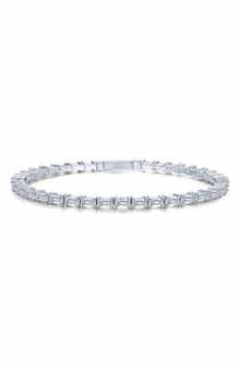 Classic Simulated Diamond Tennis Bracelet