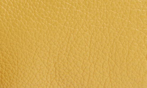 Martine Rose Galaxy Leather Top Handle Bag In Yellow Mustard