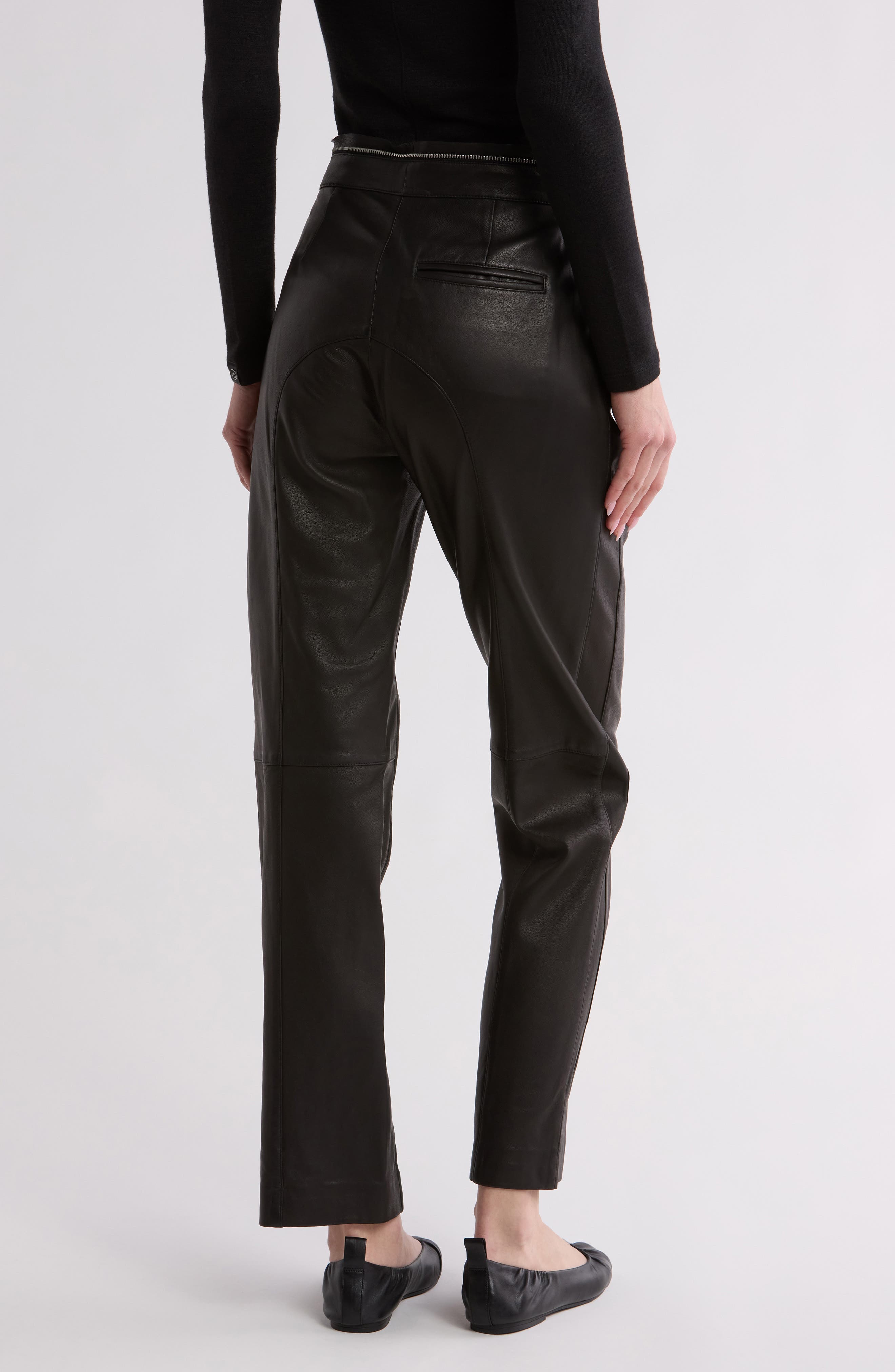 Sedona Leather Moto Pants - image 2