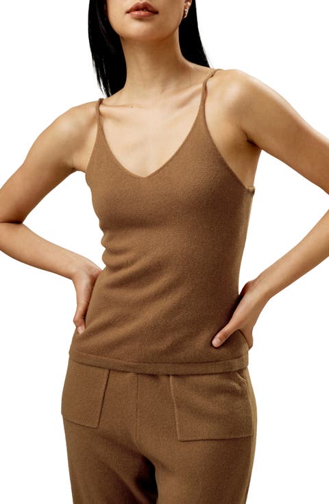 Essential Cashmere Cami Top for Women