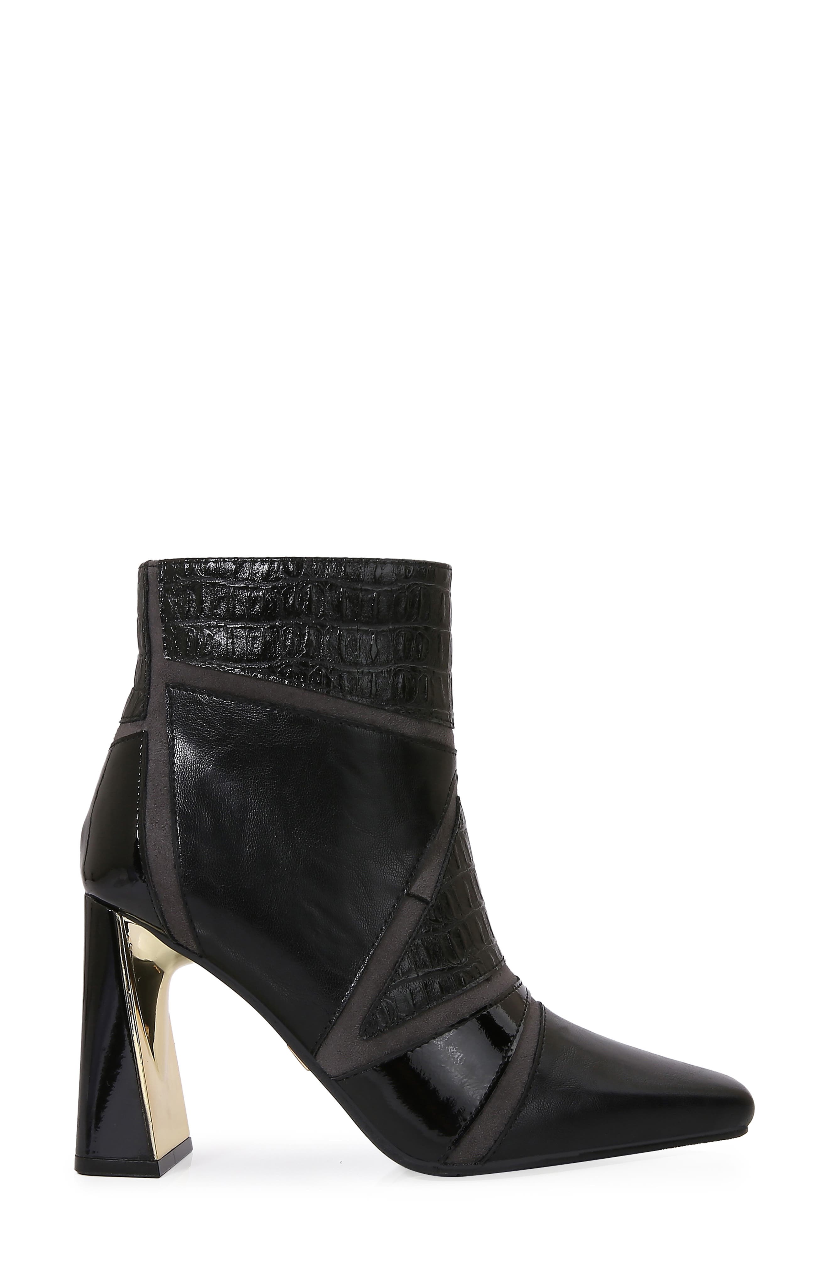 NINETY UNION Feebe Side Zip Bootie, Alternate, color, Black Multi