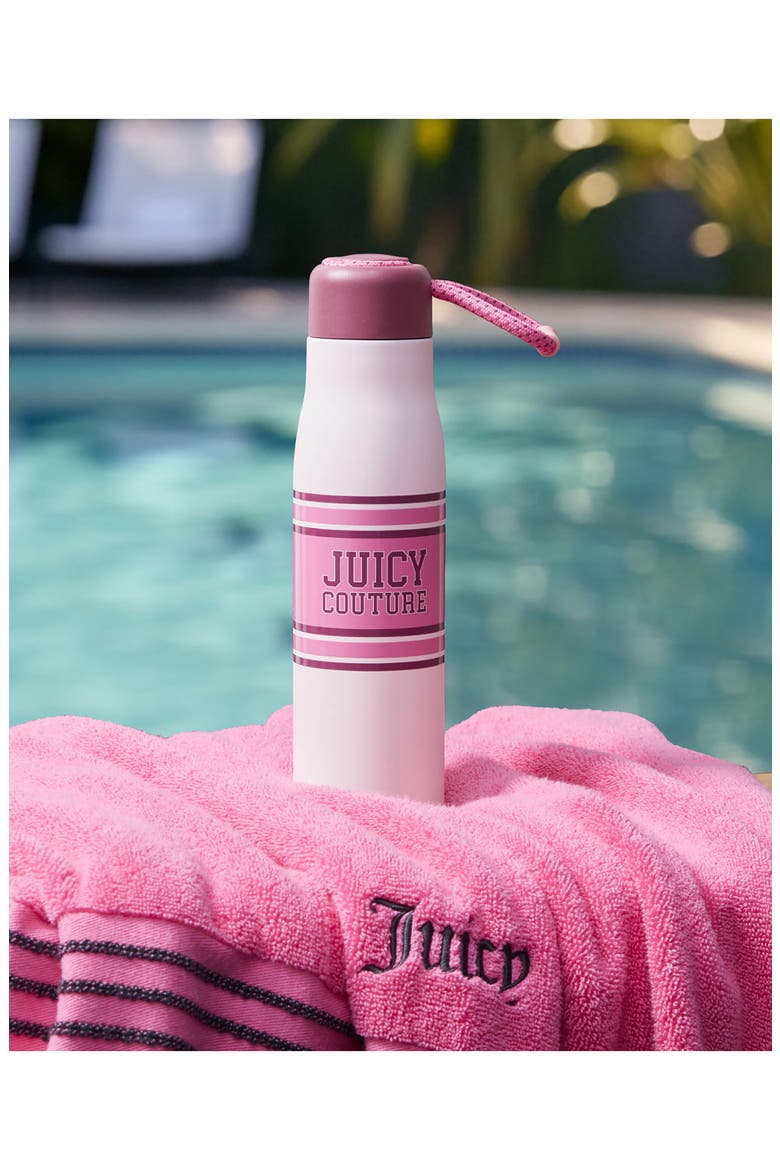 17-Ounce Stainless Steel Water Bottle, Alternate, color, VARSITY LOGO DOGWOOD PINK