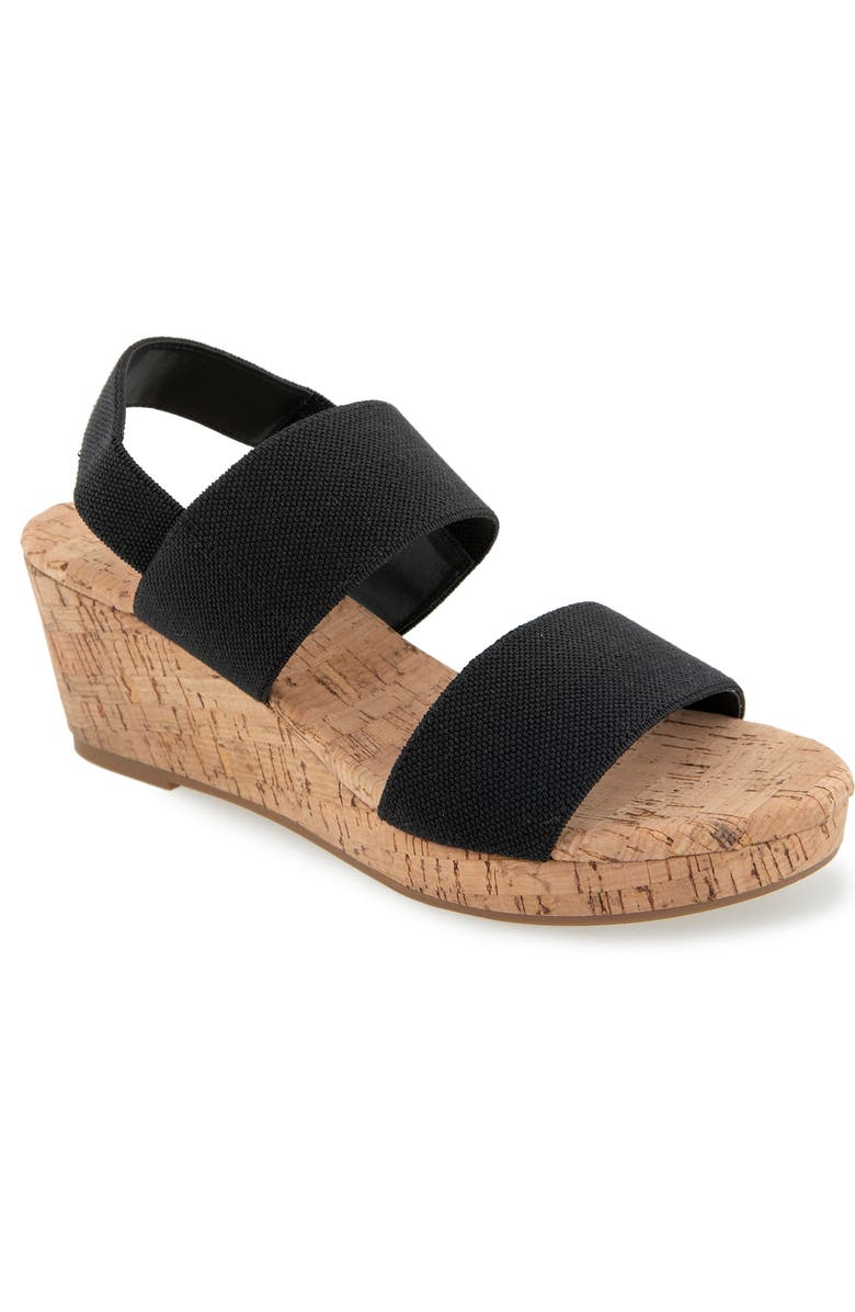 Kensie Jakura Slingback Sandal, Main, color, Black