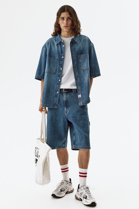 Oversized Fit Carpenter Shorts