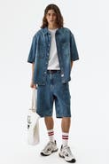 H&M Oversized Fit Carpenter Shorts