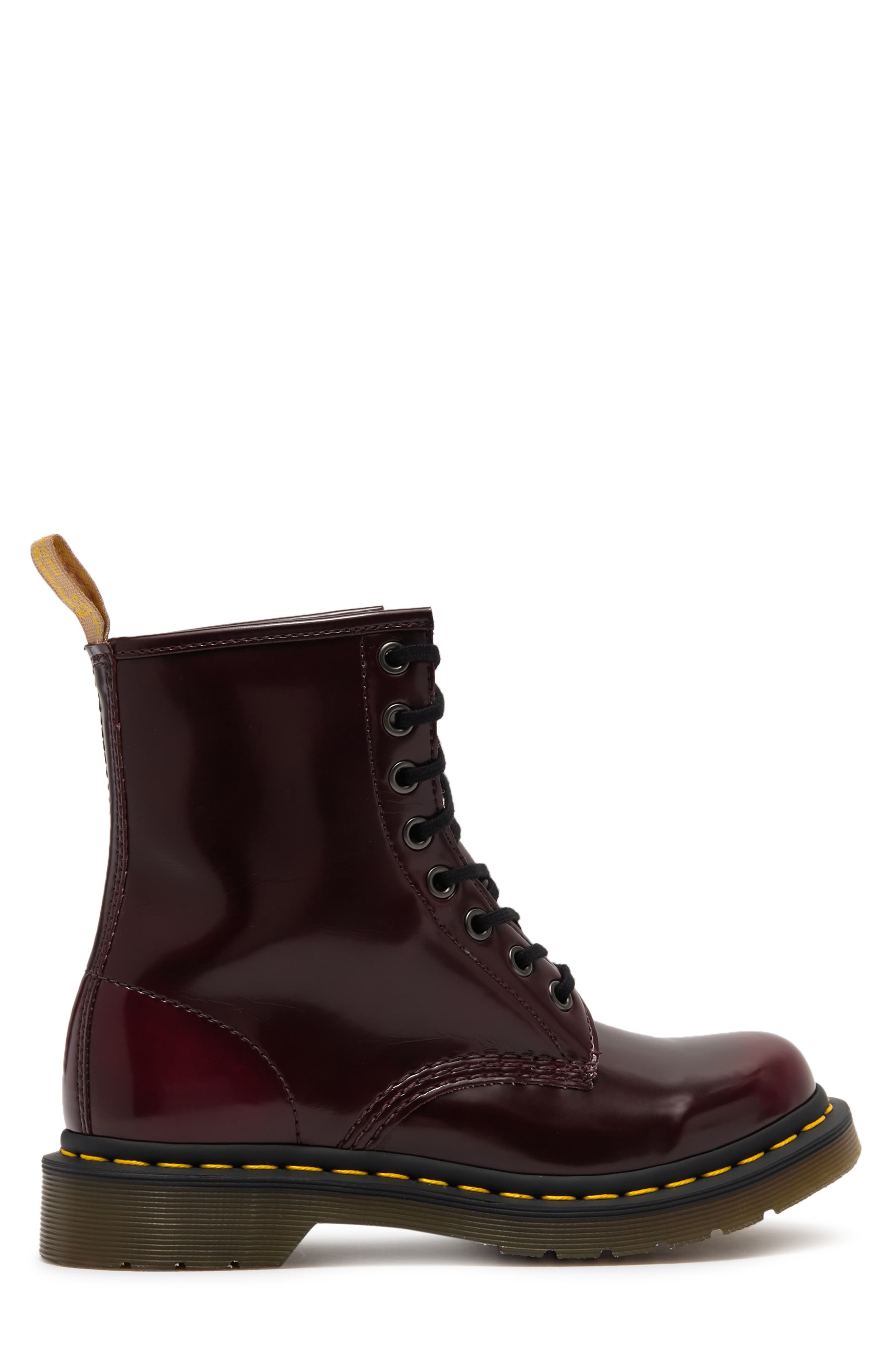 Dr. Martens 1460 Vegan Leather Boot, Alternate, color, 